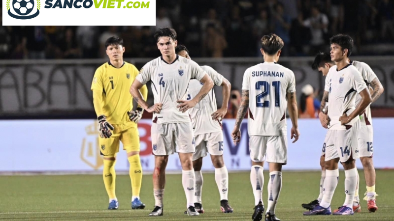 “Thái Lan Gặp Hạn Sau Trận Thua Bất Ngờ Trước Philippines, FIFA Đưa Ra Quyết Định Ngặt Nghèo”