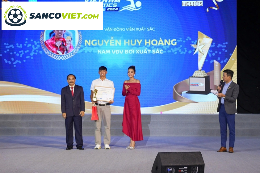 “Kình Ngư Nguyễn Huy Hoàng Đạt Danh Hiệu Xuất Sắc Nhất Năm 2024”