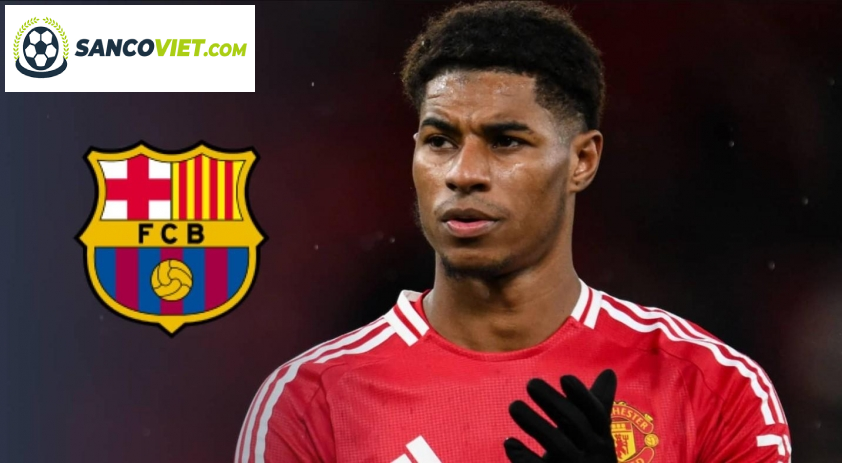 Có khả năng cao Barca sẽ hỏi mượn Rashford thay vì mua đứt.