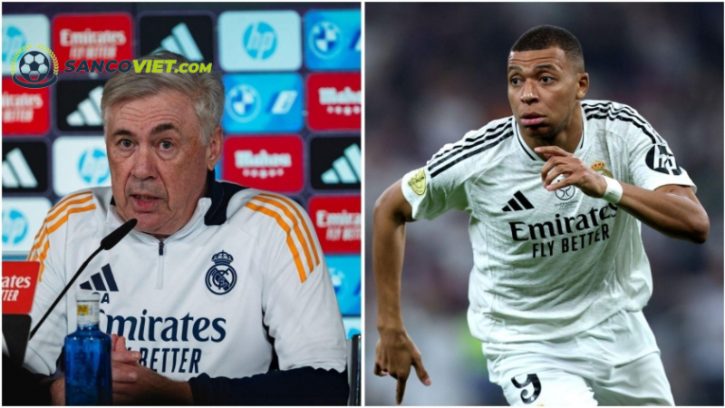 HLV Ancelotti báo tin không thể vui hơn từ Mbappe