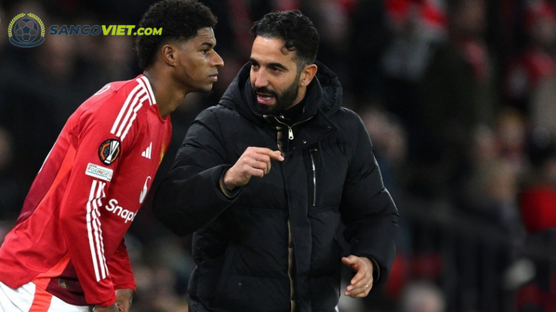 Amorim Bày Tỏ Sự Ngạc Nhiên Về Tương Lai Của Rashford Tại Manchester United