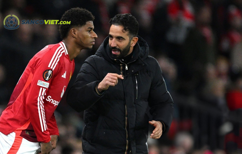 Amorim Bày Tỏ Sự Ngạc Nhiên Về Tương Lai Của Rashford Tại Manchester United