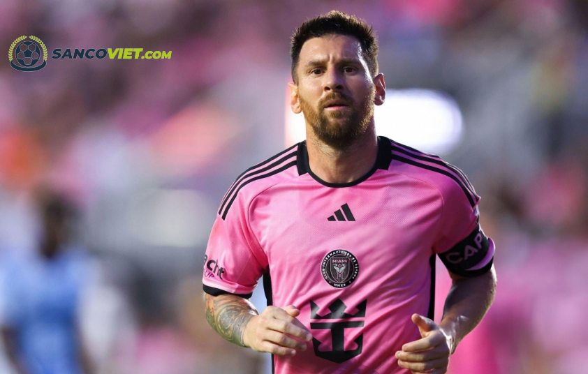 Messi chỉ còn một năm hợp đồng với Inter Miami. Ảnh: Getty