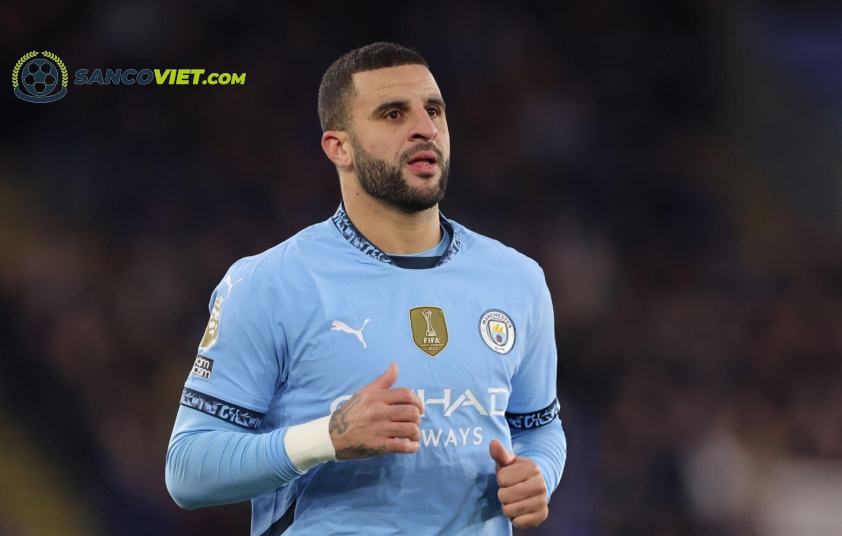 Kyle Walker đạt thỏa thuận thi đấu dưới dạng cho mượn tới AC Milan. Ảnh: Getty