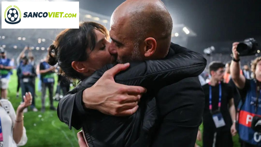 Pep Guardiola ly hôn vợ sau hơn 30 năm bên nhau (Ảnh: Getty).