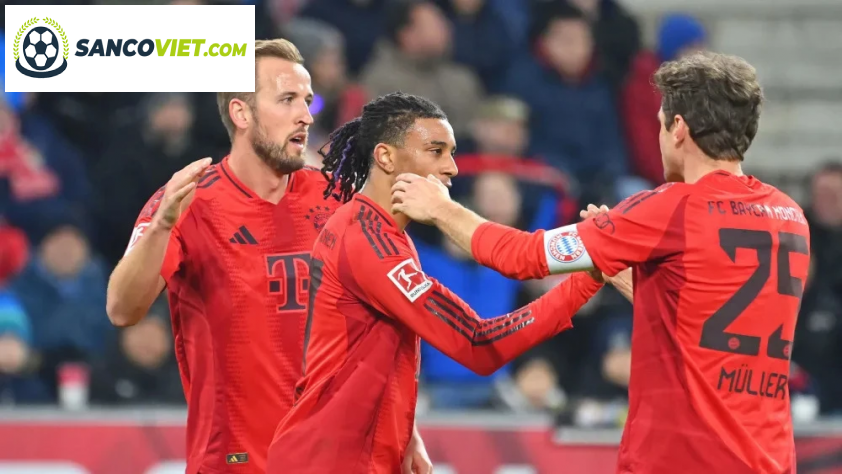 Phân tích Trận Đấu M’gladbach vs Bayern Munich: Bayern Hướng Tới Chiến Thắng, Củng Cố Vị Trí Dẫn Đầu – Trận Cầu Nảy Lửa Vào 0h30, 12/01/2025