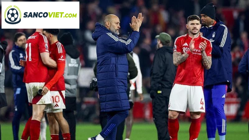 Nottingham của Nuno Espirito Santo đang bất khả chiến bại trong 8 vòng đấu liên tiếp.