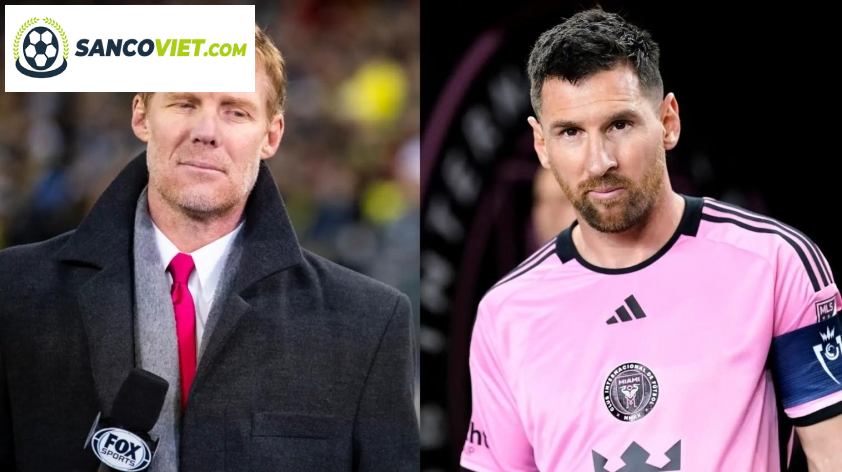 Alexi Lalas chỉ trích Messi (Ảnh: Getty).