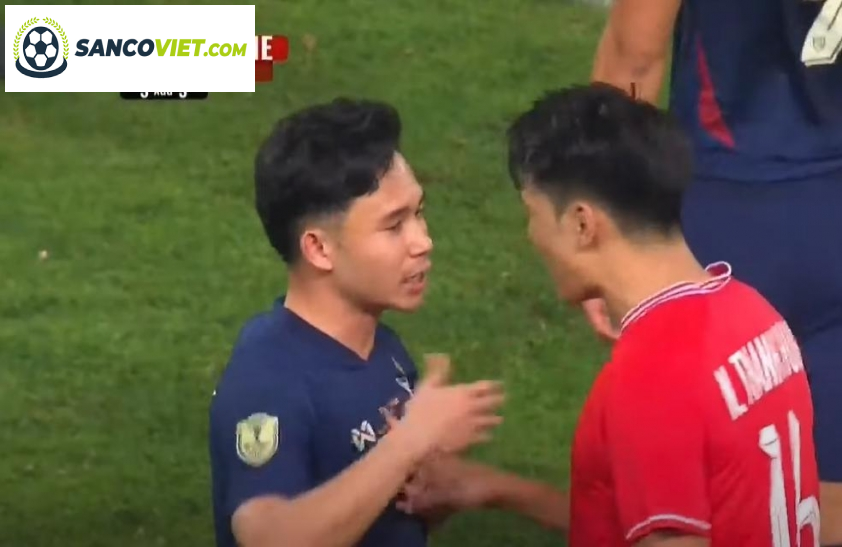 Supachok ghi bàn cho Thái Lan sau tình huống thiếu fair-play