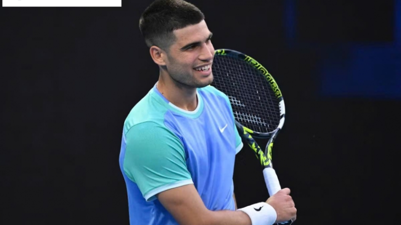 Alcaraz Đặt Mục Tiêu Lập Kỷ Lục Tại Giải Quần Vợt Australian Open 2025