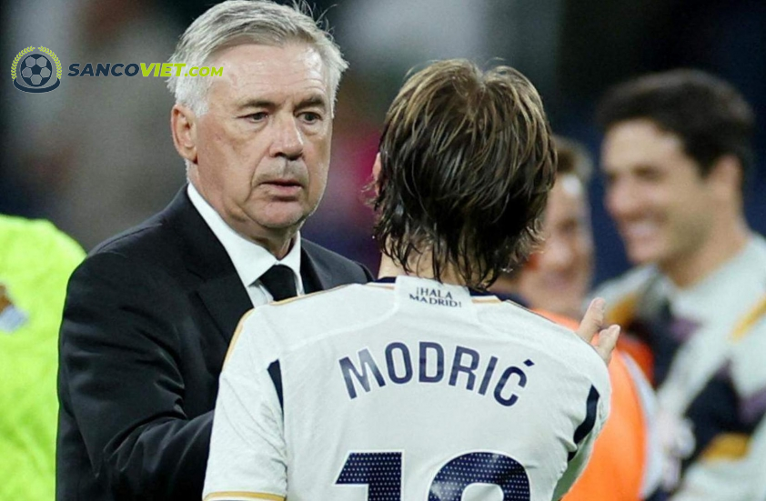 Ancelotti muốn trao cho Modric nhiều số phút thi đấu hơn.