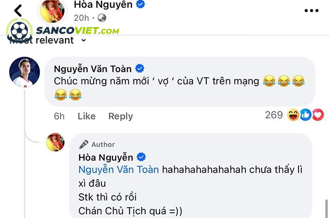 Văn Toàn Gọi Hoà Minzy Là “Vợ” Trên Mạng Xã Hội, Cộng Đồng Mạng Xôn Xao